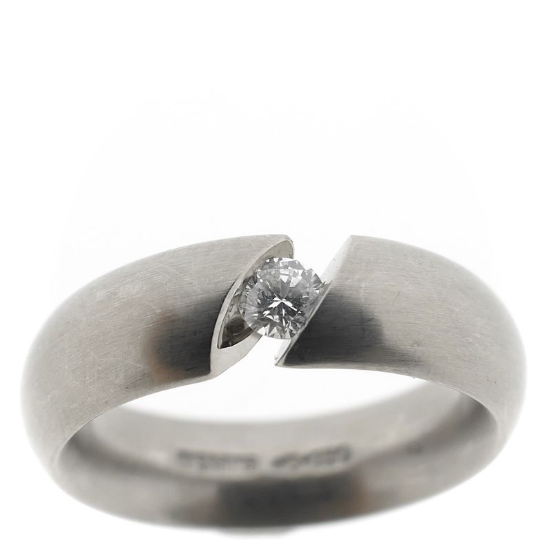 Image 2 of Niessing white gold Narcissus ring set with diamond