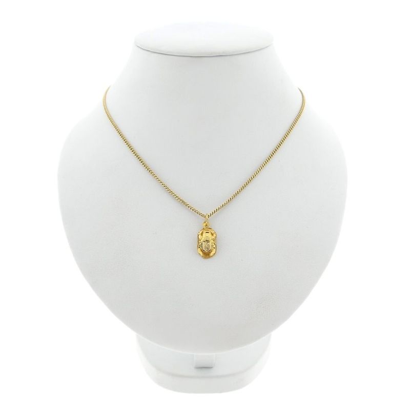 Image 8 of Gold pendant of an Egyptian scarab
