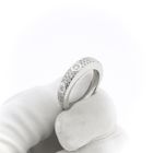 Image 9 of White gold pavé ring with diamonds