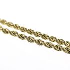 Image 4 of Gold twisted link chain | 45.5 cm
