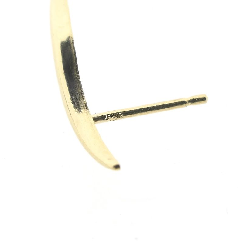 Image 8 of Golden fantasy stud earrings