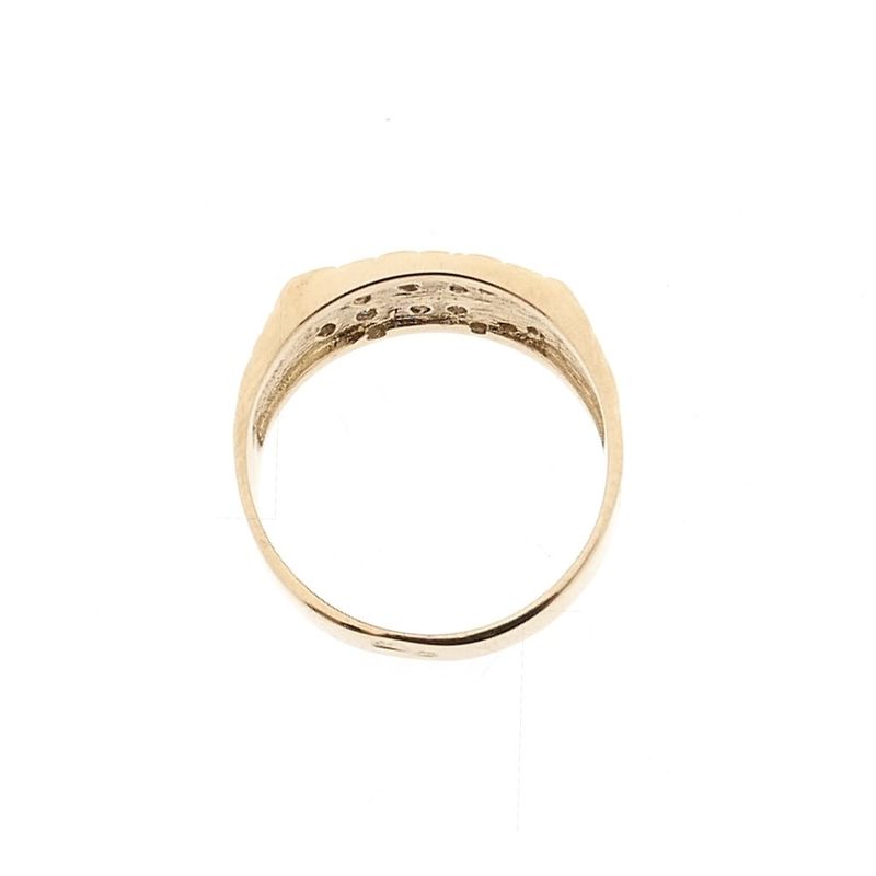 Afbeelding 5 van Roségouden ring met zirconia