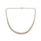 Image 2 of 8 carat rose-colored Prince of Wales link necklace