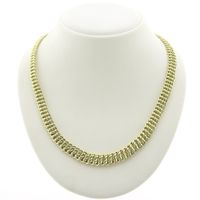 Golden fantasy link necklace