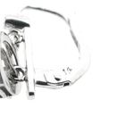 Image 8 of White gold earrings with diamond; 1.00 ct.