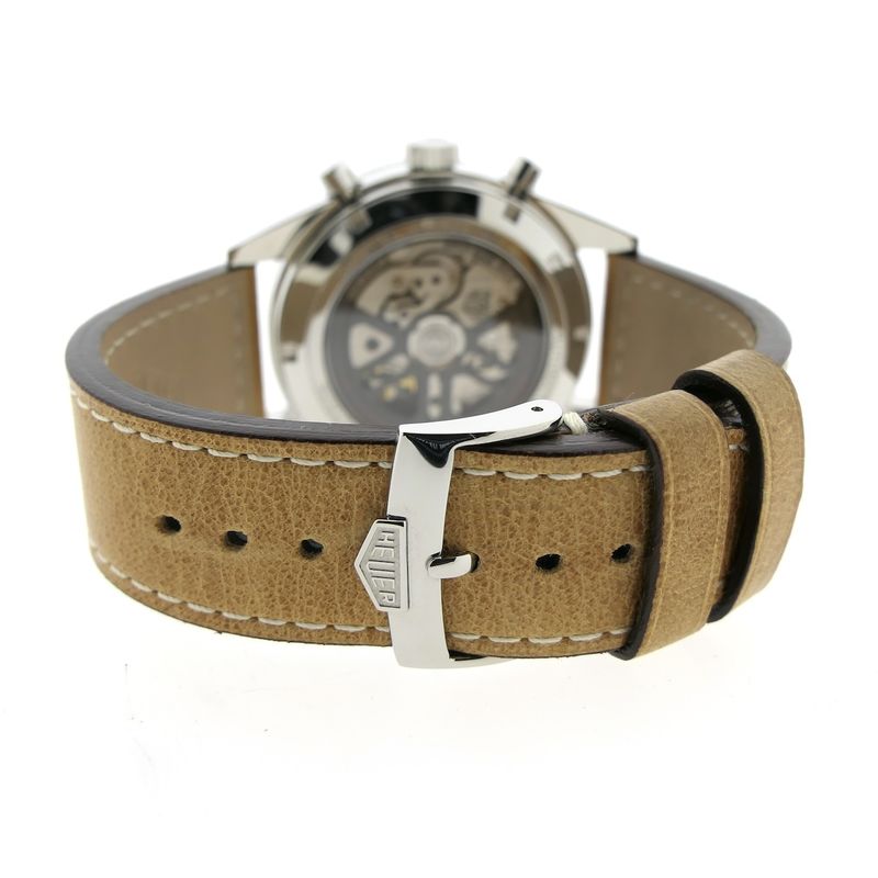 Image 7 of Heuer Autavia CBE2110; Chronograph men's watch