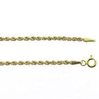 Image 3 of Gold twisted link chain | 55 cm