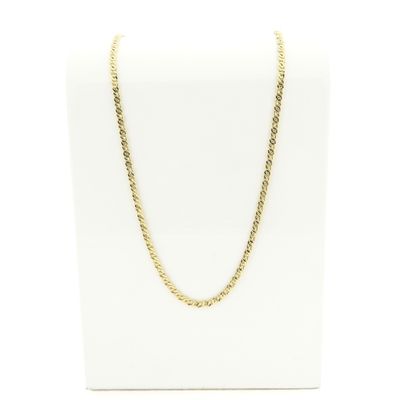 Gold fantasy link chain; Men's Image 1 of Gold fantasy link chain; Men's