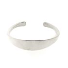 Image 6 of Silver clamp bracelet; Vintage | Ø 53 mm