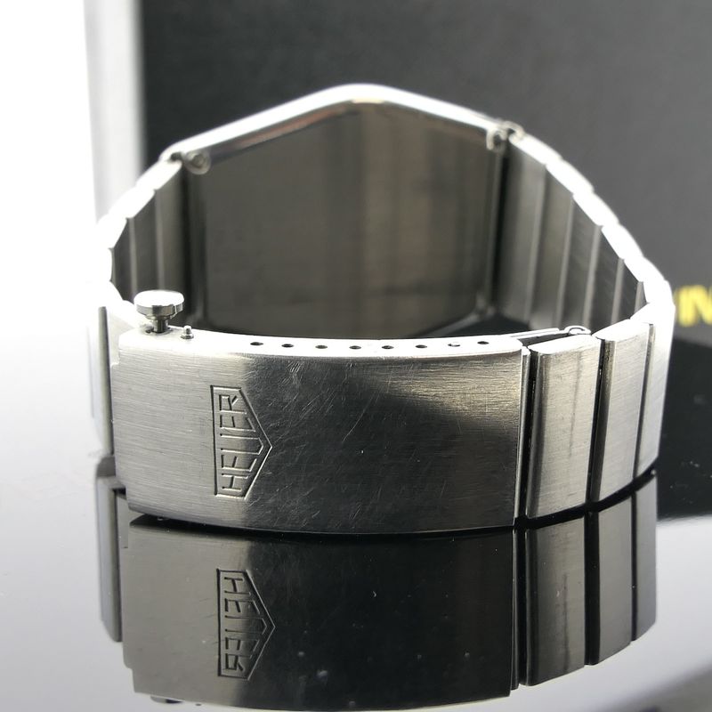 Image 15 of Heuer Manhattan Chronosplit GMT 104.403; Vintage heren horloge