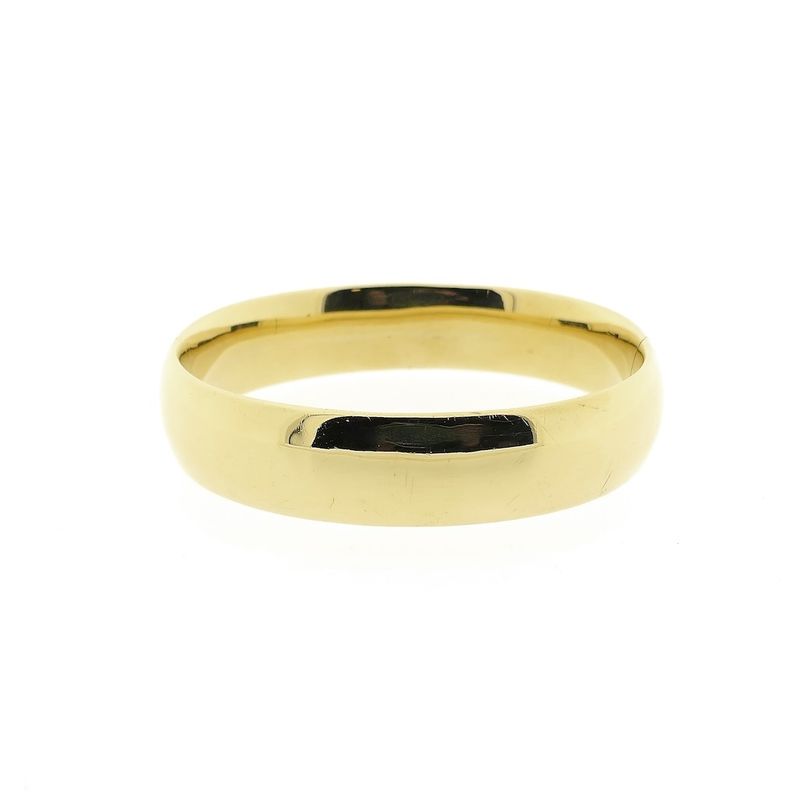 Image 1 of Gold wide slave bracelet; Size M