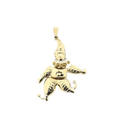 Image 1 of Gold harlequin pendant