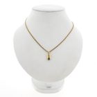 Image 3 of 10 Krt. gold pendant with a mix of gemstones