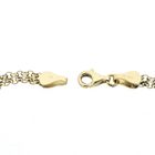 Image 5 of Gold double jasseron link bracelet | 19 cm