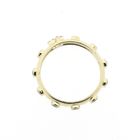 Image 4 of Gold plated ring with sapphire; Religious