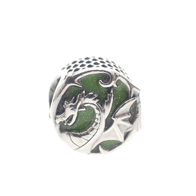 Image 3 of Pandora x Disney charm; Silver; Mistress of Evil