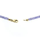 Image 3 of 9 carat amethyst bead necklace with pearl