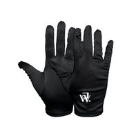 Luxury Jeweler's Gloves; Dust-Free and Comfortable; BLACK; Size: S/M