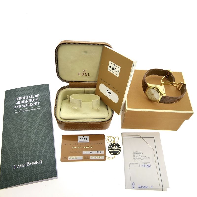 Image 4 of Ebel 1911 Automatic 893902; 18k gold watch