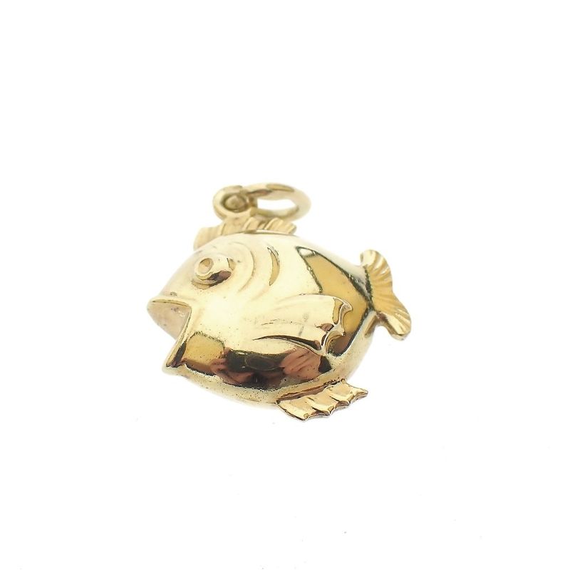 Image 3 of Gold fish pendant