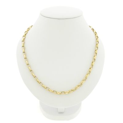 Image 1 of Gold anchor link chain | 45 cm