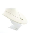 Image 5 of Silver pendant with green zirconia