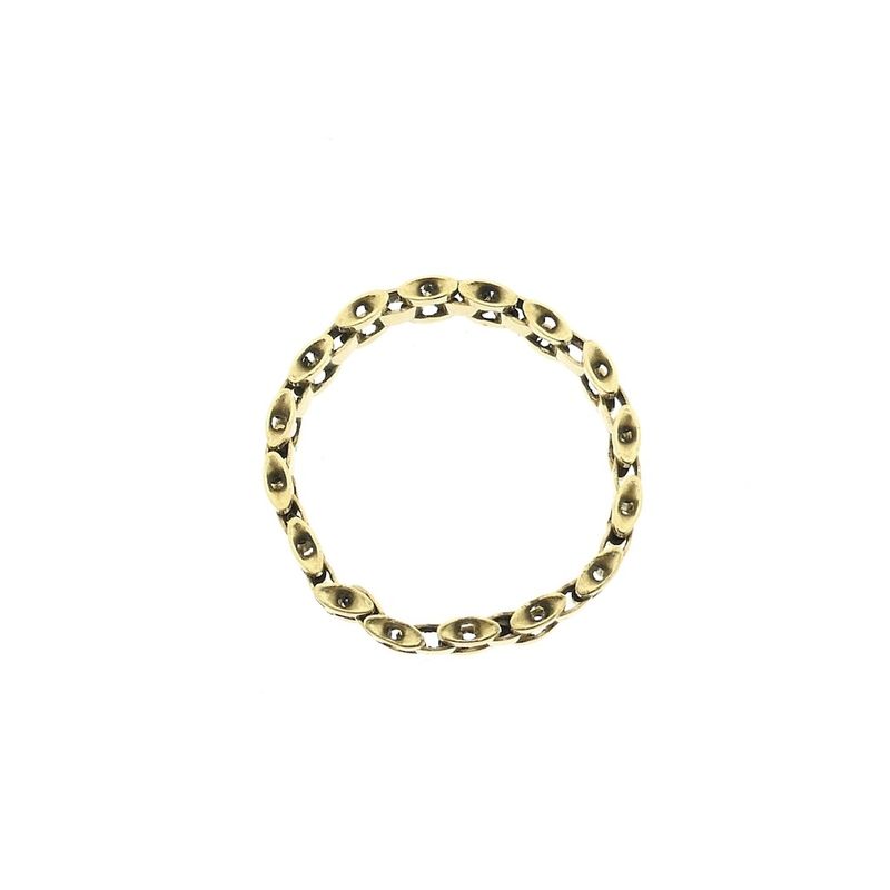 Image 4 of Gold link ring