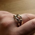Image 6 of Two-tone gold ring | Robust