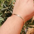 Image 4 of Gold bar link bracelet