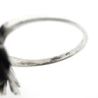 Image 5 of Silver ring with large rose
