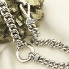 Image 2 of White gold gourmet link chain