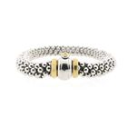 Image 1 of Fope bicolor gold mesh link bracelet