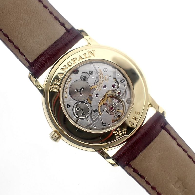 Image 5 of Blancpain Villeret 'Ultra Slim' 18k gold men's watch