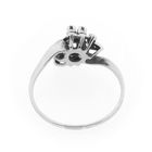 Image 7 of White gold ring with diamond 0.15 ct.