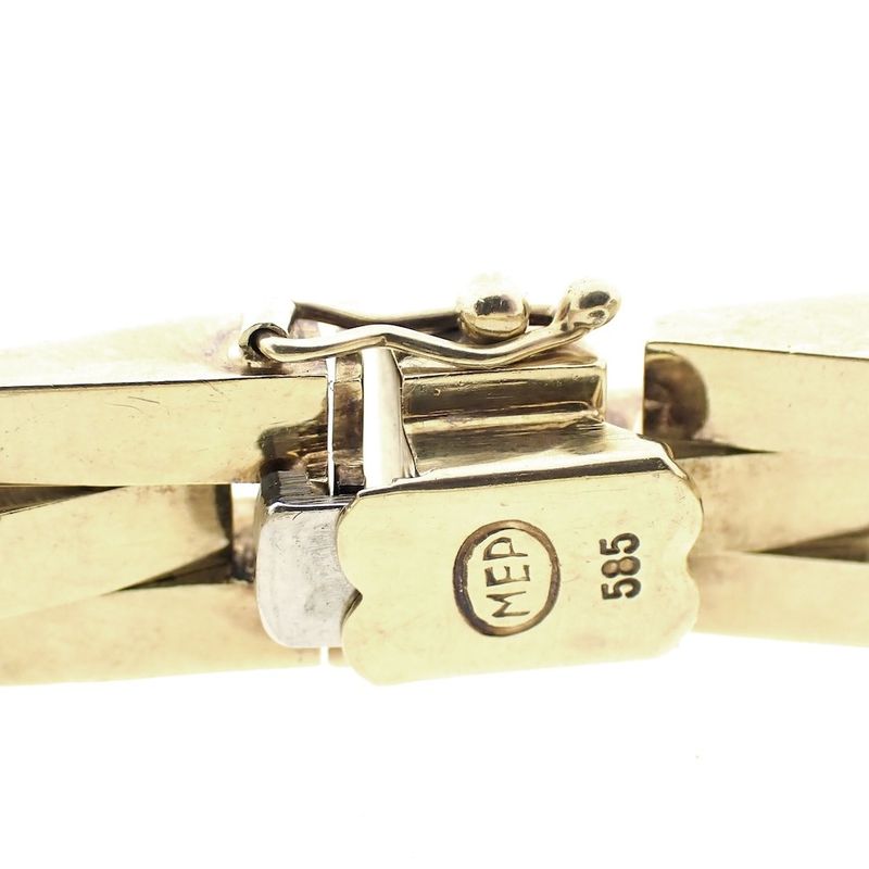 Image 6 of Golden fantasy link bracelet.