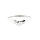 Image 1 of Silver Slave Bracelet; Size M