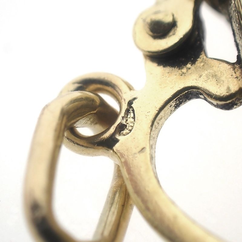 Image 5 of Vintage gold pendant of a mug