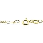 Image 3 of Two-tone gold Figaro link chain