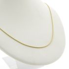 Image 3 of Golden Venetian link chain | 55 cm