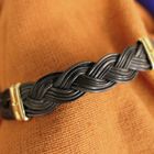 Image 11 of 18K Gold Bracelet with Elephant Hair | 22 cm