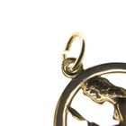 Image 4 of Gold zodiac sign pendant; Virgo