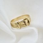 Image 4 of Gold ring of belt with buckle