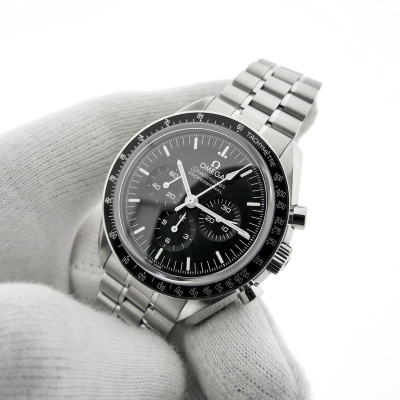 Image 5 of Omega Speedmaster Moonwatch 'Double Sapphire'; Chronograph men's watch