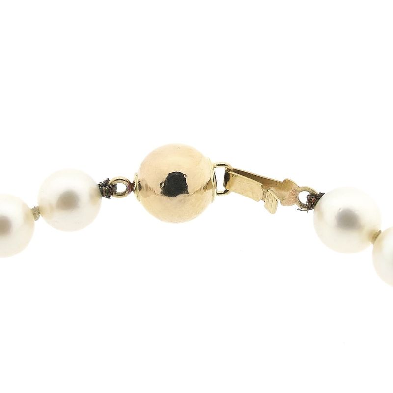 Image 3 of Gold pearl bracelet | 17.5 cm