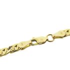 Image 6 of Gold navy gourmet link necklace | 50 cm