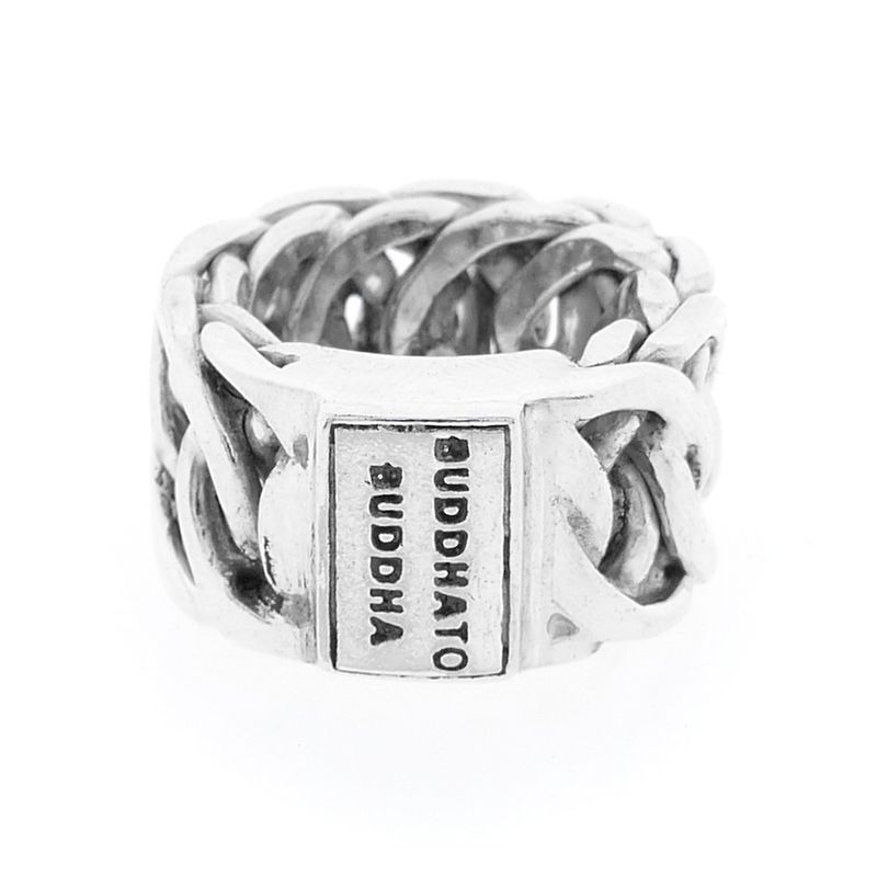 Image 3 of Silver Buddha to Buddha ring | Esther