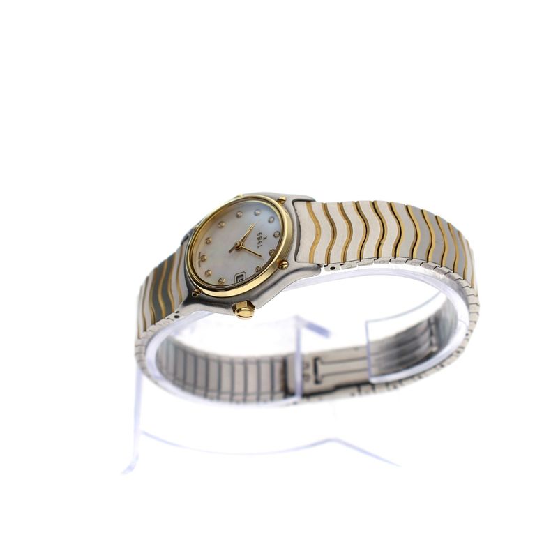 Image 11 of Ebel Sport Classic E1087121; Gold/Stainless Ladies Watch