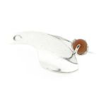 Image 3 of Silver fantasy pendant with carnelian