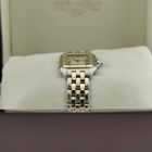 Image 18 of Cartier Panthère '2 Row'; 18k gold/steel women's watch