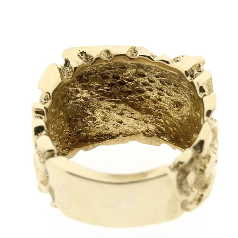 Image 5 of Gold nugget ring